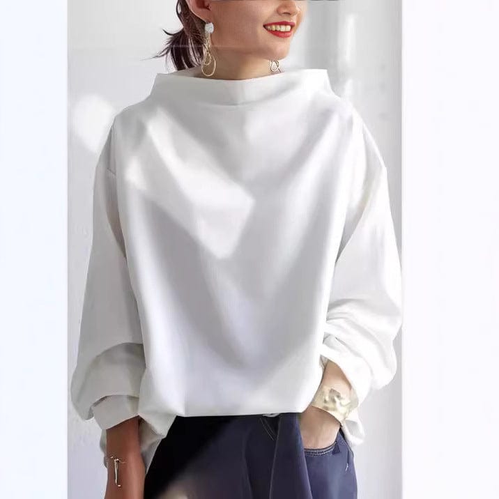 Lisa | Top Casual a Collo Alto
