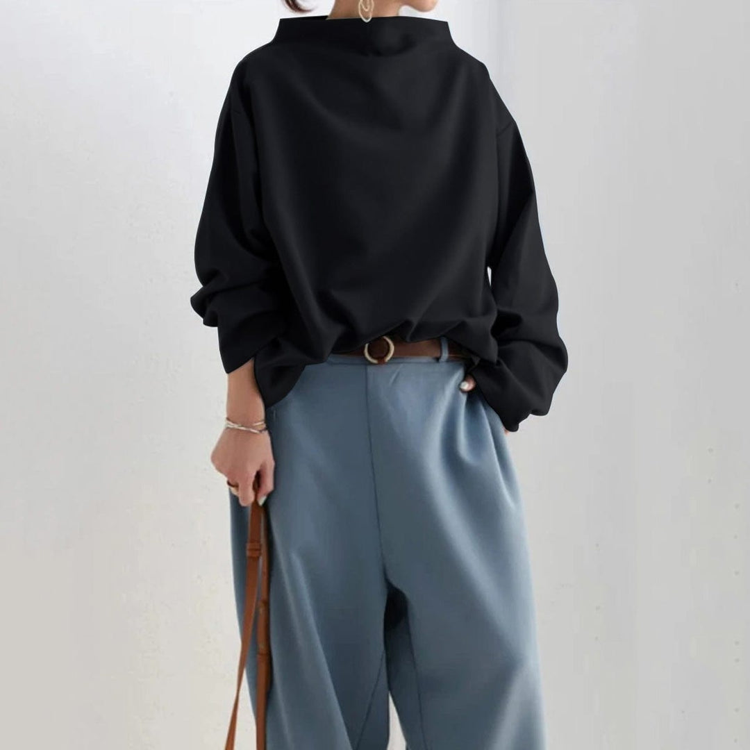 Lisa | Top Casual a Collo Alto