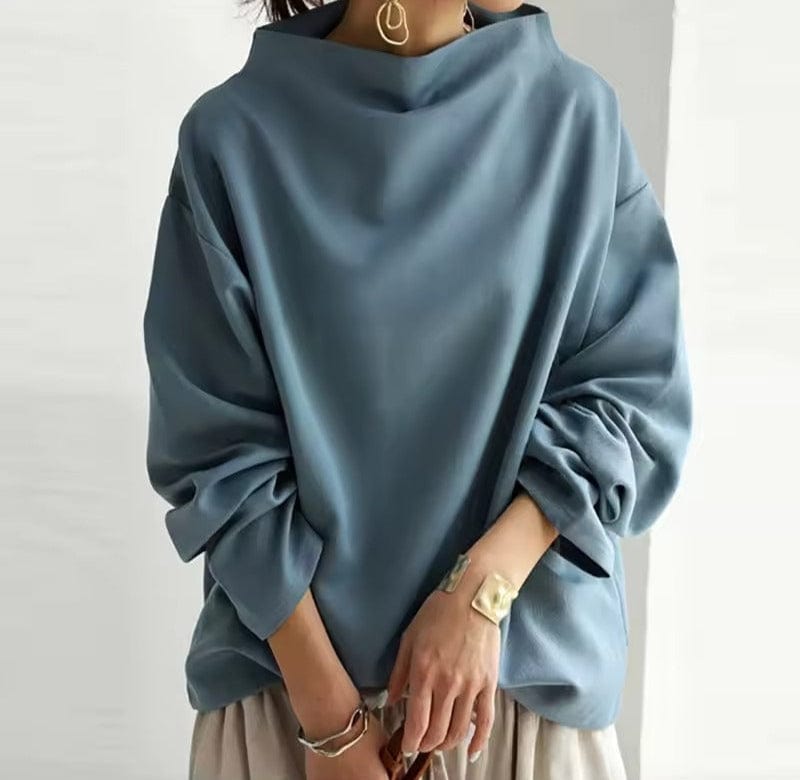 Lisa | Top Casual a Collo Alto