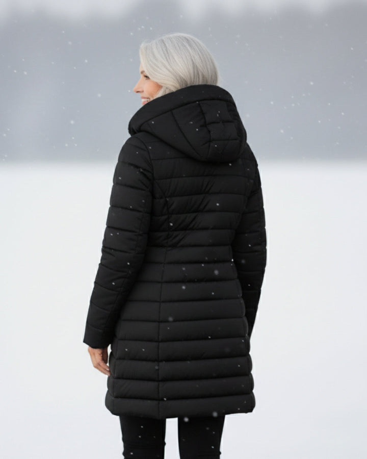 Claire | Cappotto puffer foderato in pile