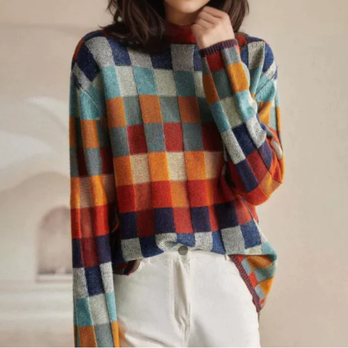 Isola | Maglione Retro Accogliente