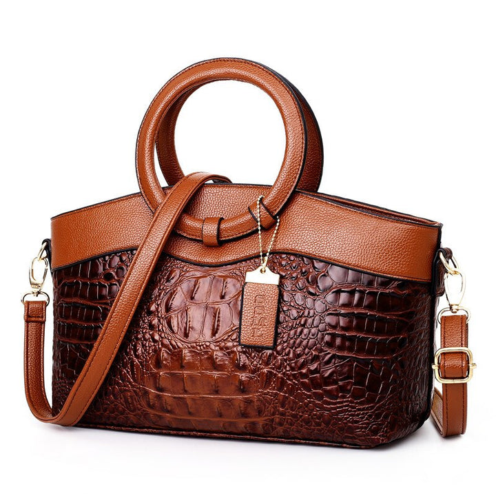 IRENE | BORSA A MANO STILE CROC