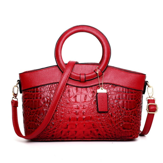 IRENE | BORSA A MANO STILE CROC