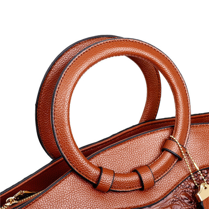 IRENE | BORSA A MANO STILE CROC