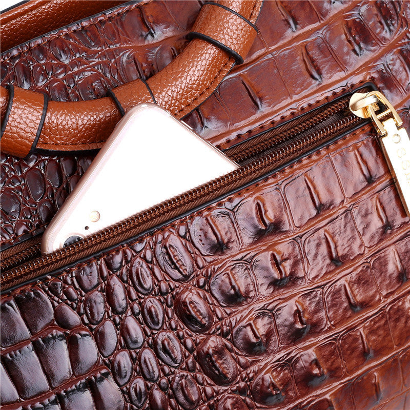 IRENE | BORSA A MANO STILE CROC