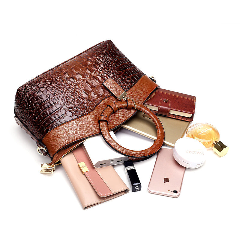 IRENE | BORSA A MANO STILE CROC